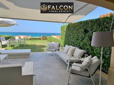Ready For Viewing Sea View chalet Bahry 150m high-end finishing  For Sale In La Vista North Coast Ras El Hekma Minutes To Marassi - Alamein
