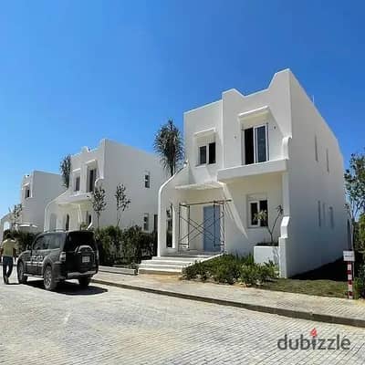 Chalet 180 meter + roof 140 meter for sale in jefaira north coast sea view