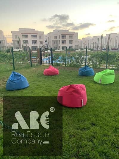 Ground floor chalet with garden for sale — a bargain in Amwaj, North Coast, Sidi Abdel Rahman — 3 bedrooms, directly on the swimming pool, full sea-facing, in a very prime location.