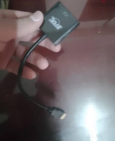 Convert  من مخرج VGA لي مدخل HDMI