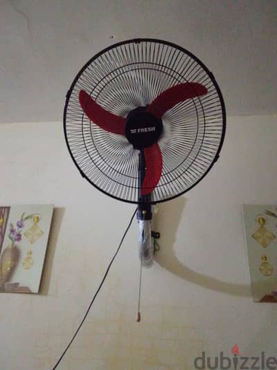 مروحة حائط استعمال شهرين