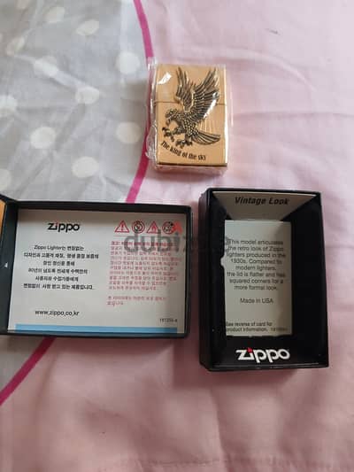 Original Zippo Vintage Look 1937 (Made in USA - 2022) New