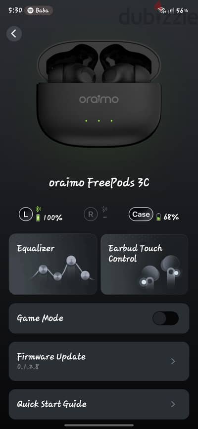 oraimo freepodz 3c used