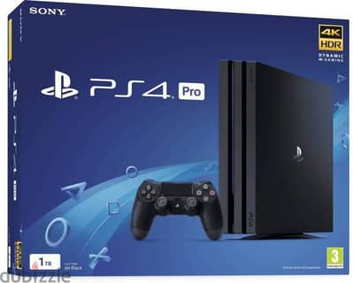 PlayStation 4 pro 1 tb used حاله ممتازه