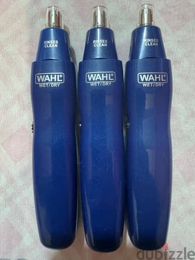 ماكينة ويل أنف وأذن Wahl Wet/Dry - 3 مستورد امريكا اصلي - حبات