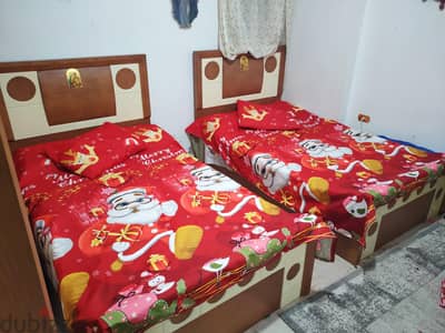 طقم ملاية سرير ١٢٠ سم  كريسماس