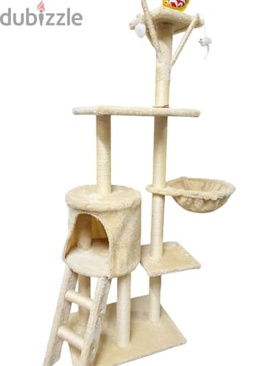 بيت قطط وسكراتشر 5 أدوار Cat House & Scratcher