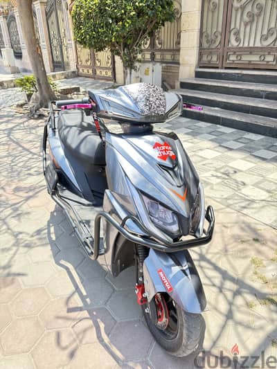 اسكوتر كهرابا نوعه electric bull ZL للبيع بطارية ليثيوم