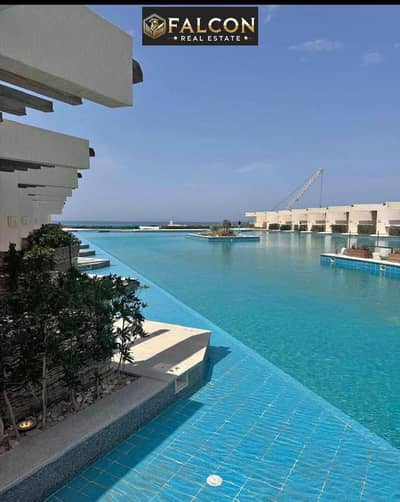 Chalet (120m²) First row (Two bedrooms - open view) Very close to the sea, Direction White, Ras El Hekma, next to June Sodic and Mountain View North