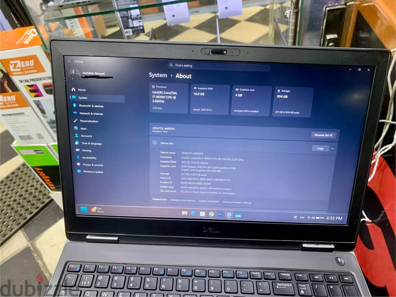DELL PRECISION 7540 1