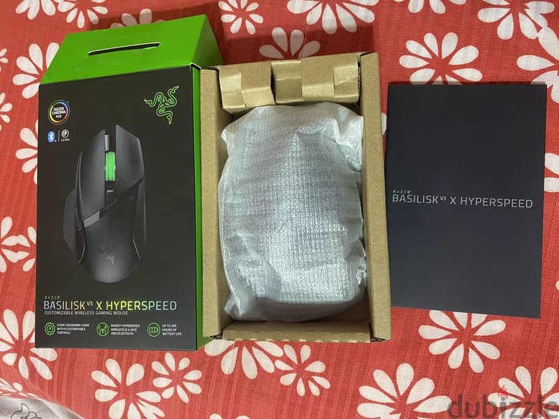 RAZER Basilisk v3 X HyperSpeed في الضمان 1