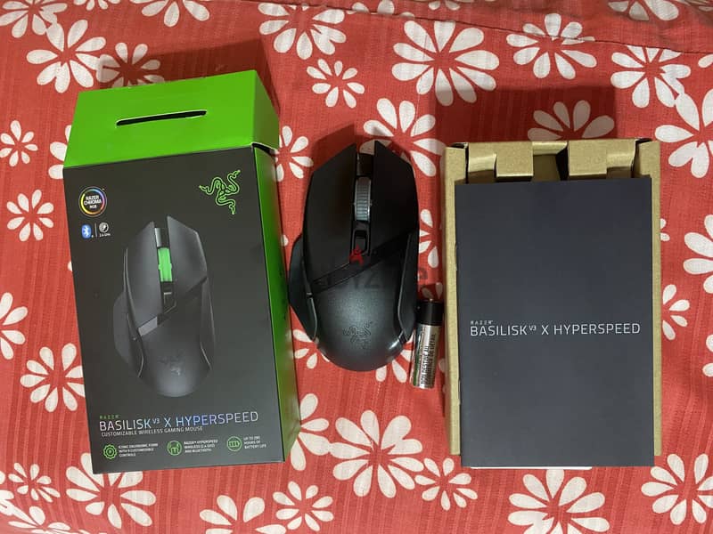 RAZER Basilisk v3 X HyperSpeed في الضمان 2