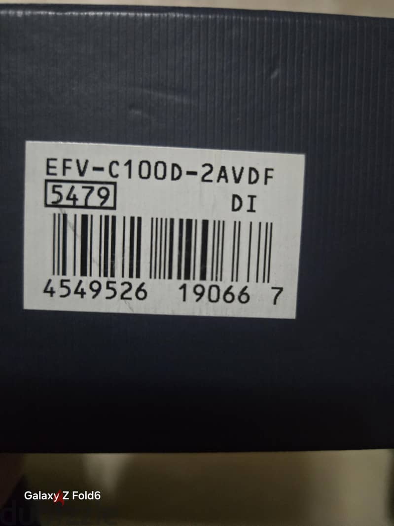 casio watch EDIFICE 3