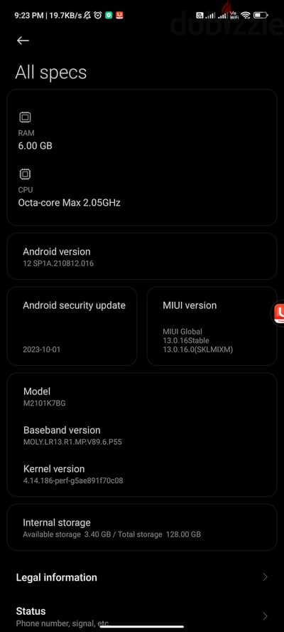 Xiaomi Redmi Note 10s