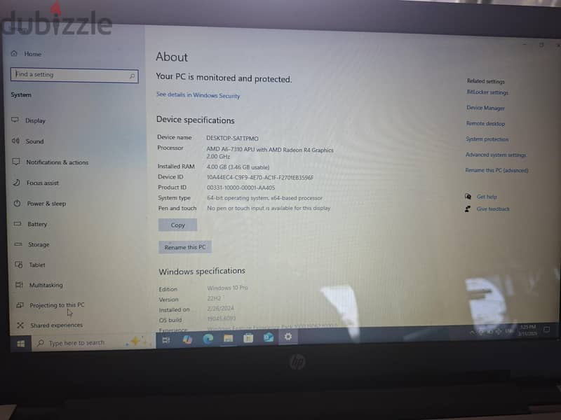 LAPTOP HP 15 2