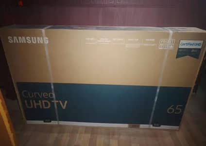 تلفزيون سامسونج منحني 65 بوصة Samsung curved TV 65 4k