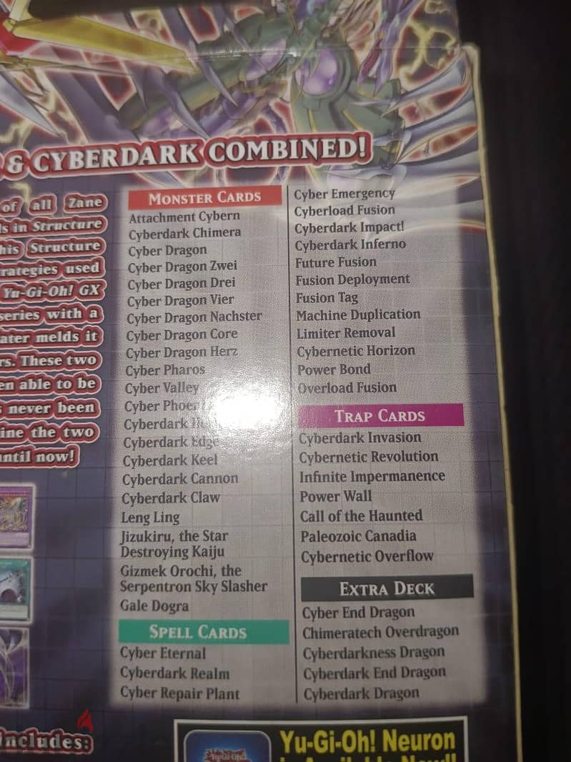 Yu-Gi-Oh Cyber Strike Structure Deck Original 3