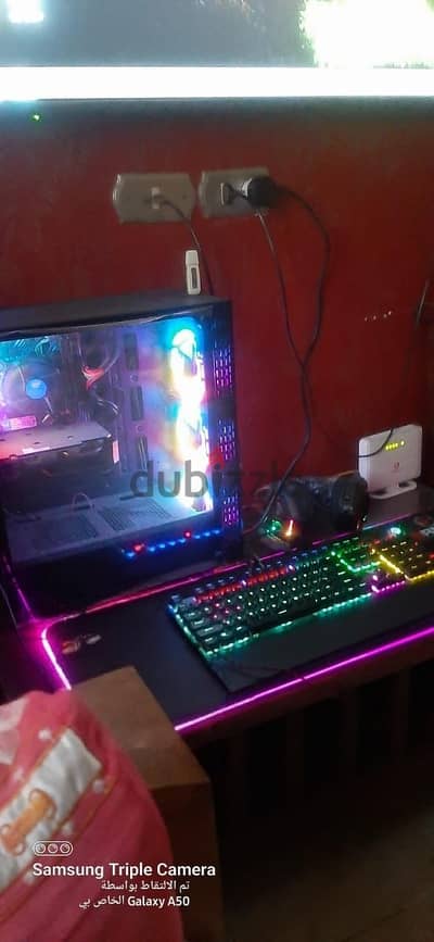 pc بكل مستلزماته
