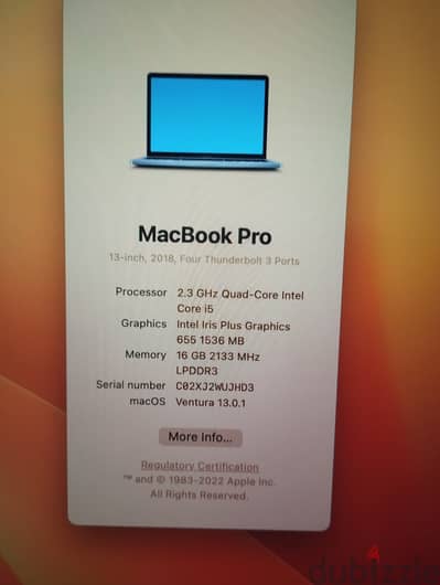 macbook pro 2018 13 inch four thunderbolt 3 ports