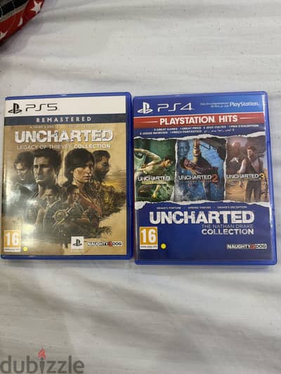 ألعاب play station 5 & 4 للبيع او للبدل كلهم أو اختار منهم أي عدد