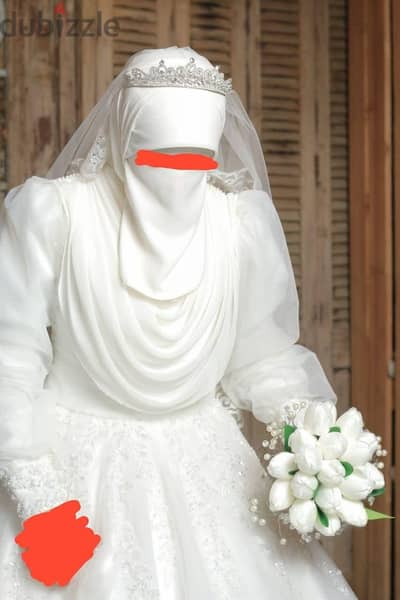 فستان زفاف حاله ممتازه