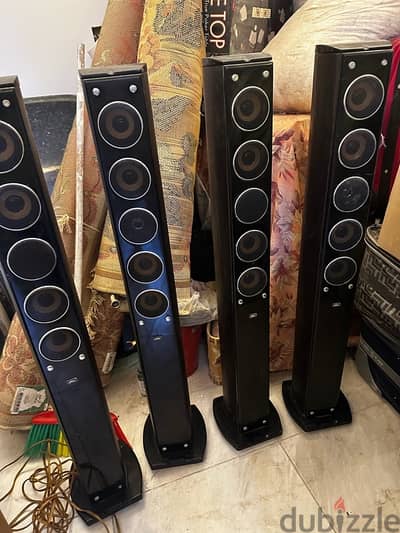 ‏Home Theater 5.1 VKER T-806  * 4 سماعات تاور