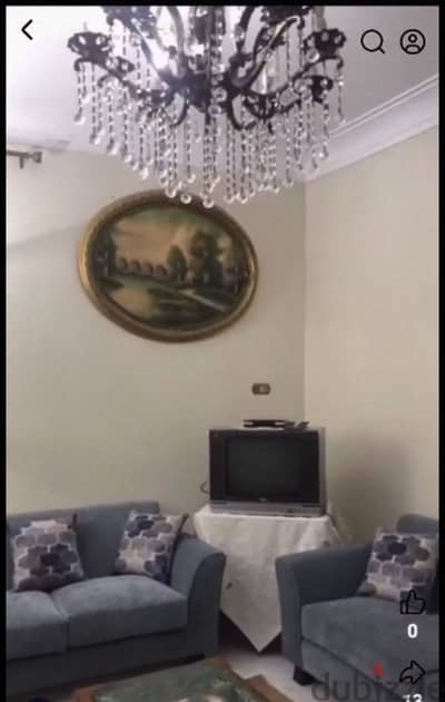 نجفه كريستال نحاس بالكامل كبيره