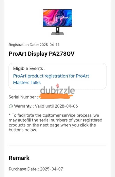 Asus ProArt 278QV
