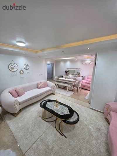 175 meter apartment for sale in cash in Madinaty Phase b2 with a wonderful view of the stream, ultra-super lux finishing, great location, and a special price
