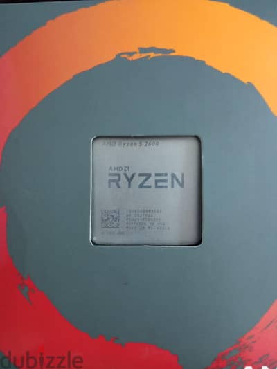 Ryzen 5 2600 with cooler and Box