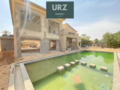 5BR standalone villa with private pool, garden & panoramic views in Mostakbal City  12 year installments near Madinaty  Privado & Sarai