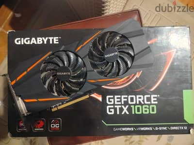 Gtx 1060 geforce 6g للبيع