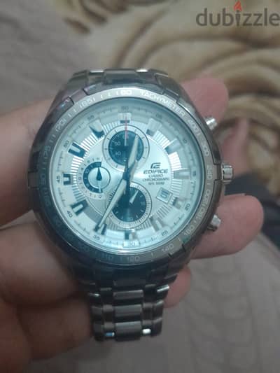 ساعة casio edifice اصلية للبيغ