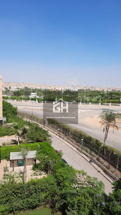 Apartment for rent, 160 square meters, completely unobstructed view, Opera City Compound, Sheikh Zayed.