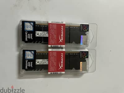 Hyperx fury 2*8 sticks ram ddr4 rgb