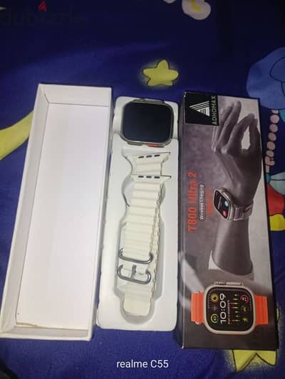 ساعه سمارت وتش T800 ultra 2 الاصليه معاك ضمان عليها