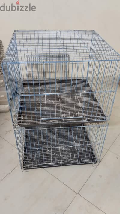 قفص 2 عين مقاس 60*60