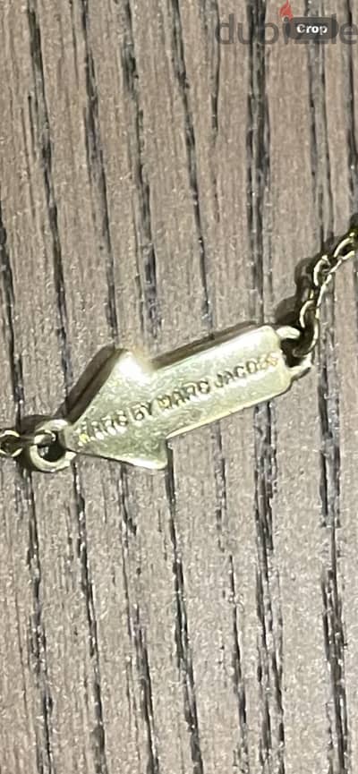 Marc Jacobs Gold-Plated Arrow Station Necklace