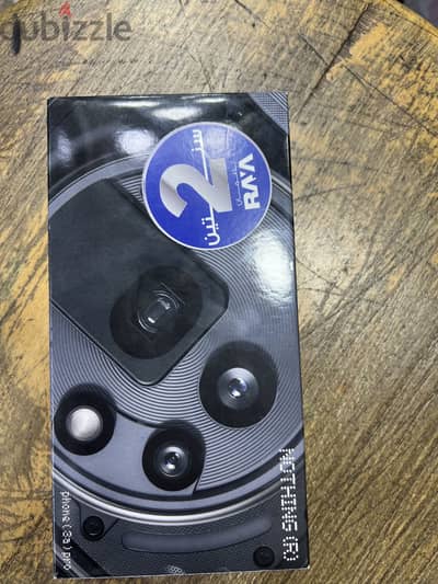 Nothing 3a Pro dual sim 256/12G Black جديد بضمان الوكيل