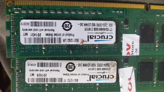 RAM 2*8 DDR3 1600