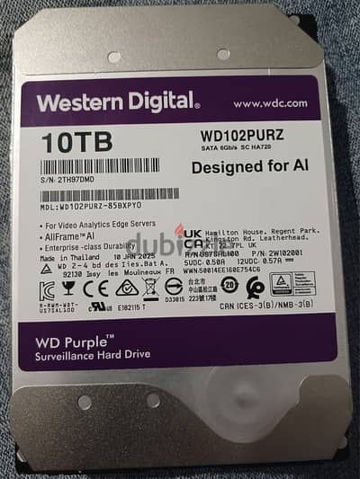 10TB Western Digital HDD. . هارد ويسترن ديجيتال 10 تيرا