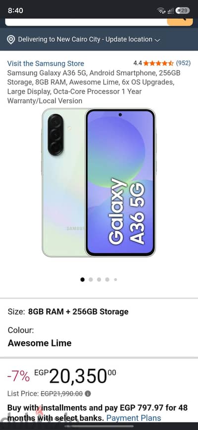 Samsung A36