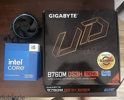 Intel Core i5-14400F + Gigabyte B760M DS3H Gen5