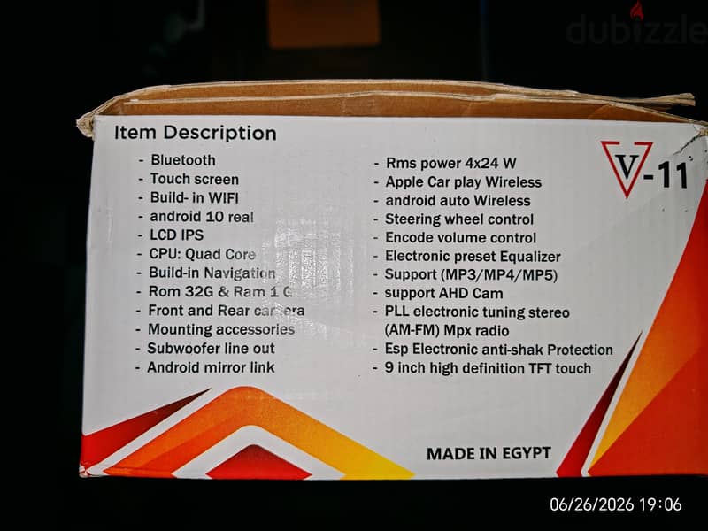 voix screen car android 9 inch 1
