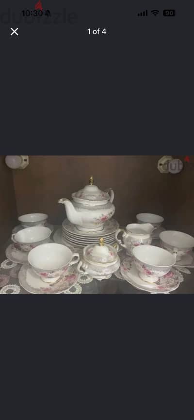 طقم شاى وكاسات