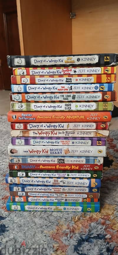 diary of a whimpy kid 19 books
