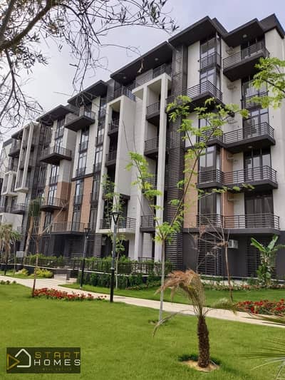 98-square-meter, 2-bedroom apartment for sale in Madinaty (B8); features premium finishes and an unobstructed view, and is just steps away from amenit