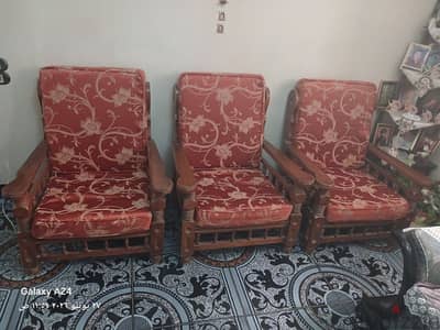 انتريه أسيوطى ٤ كراسة وكنبه وترابيزه