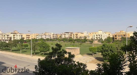 Furnished apartment for rent in Al Narges 5, 203 meters, large garden view, next to Capital School and Al Rahman Mosque, first floor
