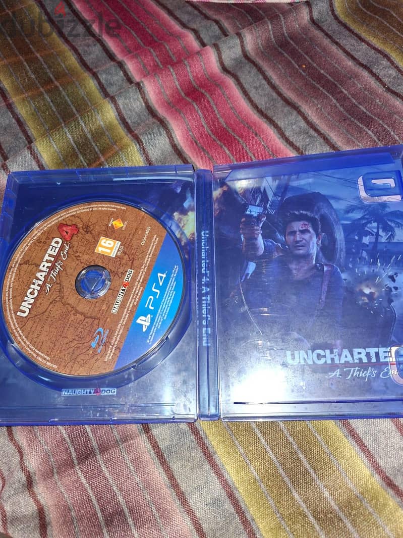 Uncharted 4 PS4 CD 1
